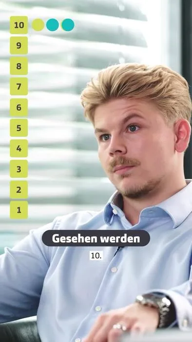 Smartphone mit Mitarbeiter-Testimonial für modernes Social Recruiting
